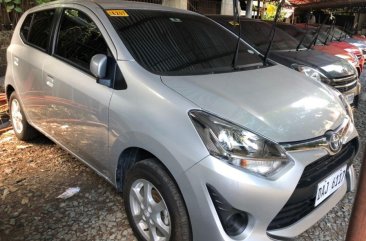 Silver Toyota Wigo 2019 for sale in Quezon City