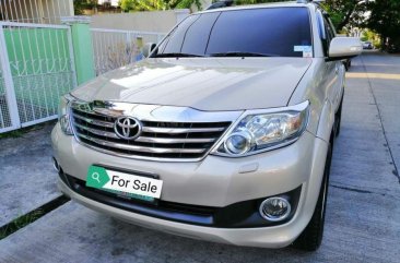 2012 Toyota Fortuner for sale in Manila