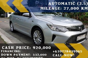 Toyota Camry 2016 at 27000 km for sale in Las Piñas