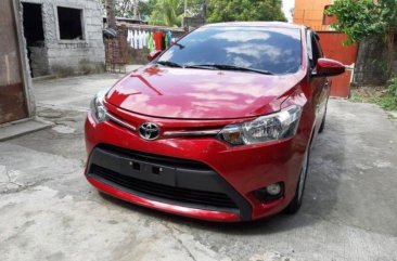 Red Toyota Vios 2016 for sale in Quezon City