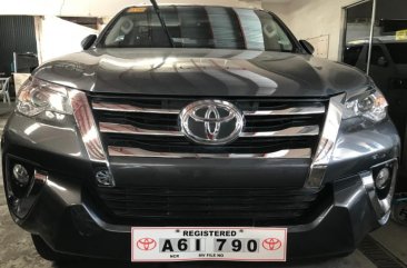 Sell Grey 2018 Toyota Fortuner in Quezon City