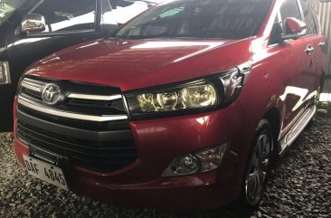 Selling Red Toyota Innova 2017 in Quezon City 