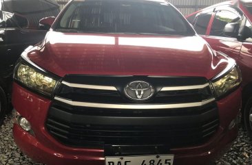 Selling Red Toyota Innova 2017 in Quezon City 