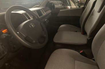 Selling Black Toyota Hiace 2018 Manual Diesel at 1900 km 
