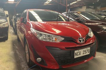 Red Toyota Yaris 2018 for sale in Quezon City