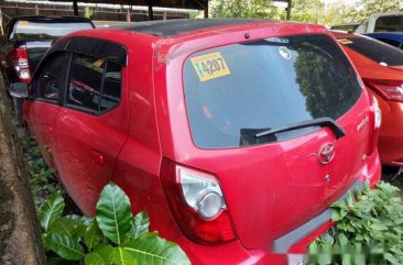 Selling Red Toyota Wigo 2016 Manual Gasoline at 7000 km 