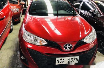 Sell Red 2018 Toyota Yaris at 9600 km 