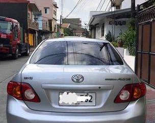 Silver Toyota Corolla Altis 2010 Manual Gasoline for sale 