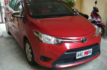 Selling Red Toyota Vios 2014 Sedan at 38000 km 