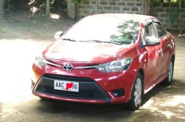 Selling Red Toyota Vios 2014 Sedan at 38000 km 