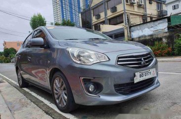 Grey Mitsubishi Mirage g4 2017 at 67000 km for sale