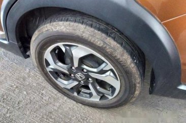 Orange Honda BR-V 2018 for sale in Quezon City