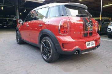 Red Mini Cooper 2015 Automatic Gasoline for sale