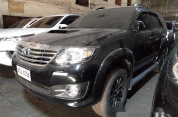 Selling Black Toyota Fortuner 2015 Automatic Diesel 