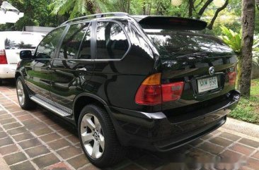 Sell Black 2003 Bmw X5 at 100000 km 