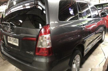 Grey Toyota Innova 2016 Manual Diesel for sale 