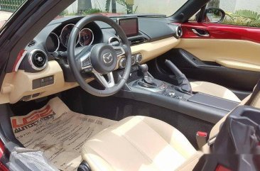 Red Mazda Mx-5 2018 at 12000 km for sale