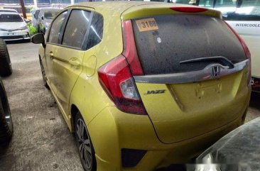 Sell Yellow 2017 Honda Jazz at 12000 km 