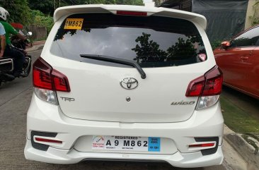 Sell White 2019 Toyota Wigo in Quezon City