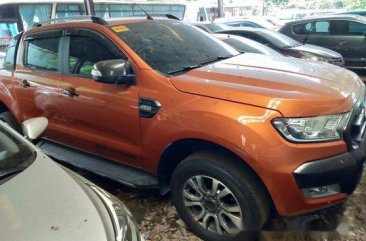 Selling Orange Ford Ranger 2018 at 8000 km 