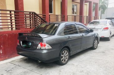 Selling Grey Mitsubishi Lancer 2007 Sedan in Manila 