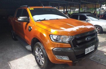 Orange Ford Ranger 2017 for sale in Marikina