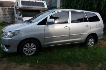 Silver Toyota Innova 2014 for sale in Pasig