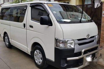 White Toyota Hiace 2018 Manual Diesel for sale 