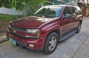 Sell Red 2005 Chevrolet Trailblazer Automatic Gasoline at 60000 km