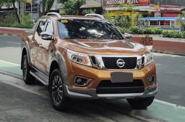 Orange Nissan Navara 2017 for sale in Quezon City