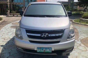 Silver Hyundai Grand Starex 2009 for sale in Cebu