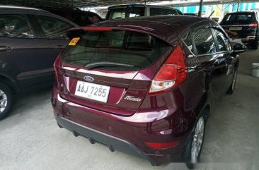 Sell Red 2014 Ford Fiesta Automatic Gasoline