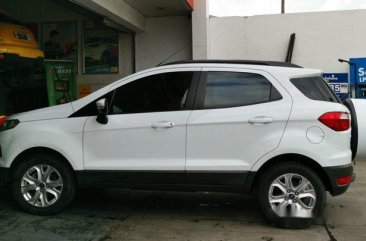 White Ford Ecosport 2015 Manual Gasoline for sale