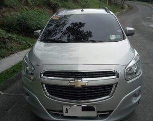 Silver Chevrolet Spin 2015 Automatic Gasoline for sale