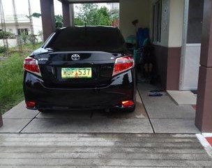 Selling Black Toyota Vios 2014 Manual Gasoline at 45000 km 