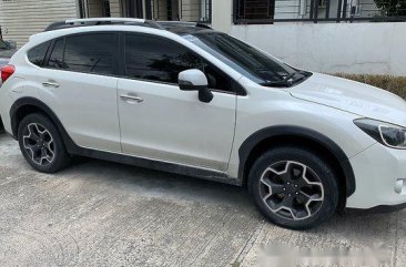 White Subaru Xv 2013 at 46000 km for sale