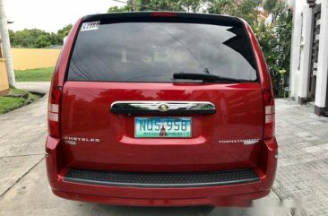 Selling Red Chrysler Town And Country 2010 Automatic Diesel 