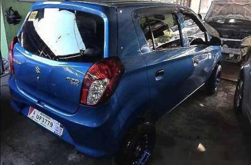 Sell Blue 2017 Suzuki Alto Manual Gasoline at 21000 km 