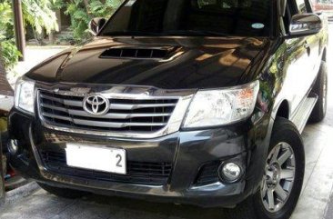 Black Toyota Hilux 2014 Manual for sale  