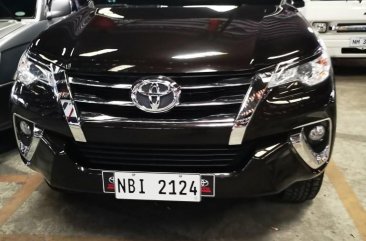 Black Toyota Fortuner 2018 Automatic Diesel for sale 