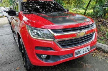 Red Chevrolet Trailblazer 2017 Automatic Diesel for sale