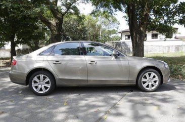 Beige Audi A4 2009 for sale in Quezon City