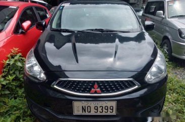 Black Mitsubishi Mirage 2016 at 78000 km for sale