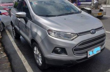 Silver Ford Ecosport 2014 at 52000 km for sale 