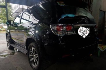 Sell Black 2015 Toyota Fortuner at 79000 km 