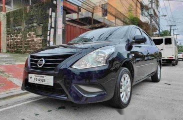 Black Nissan Almera 2018 at 11000 km for sale in General Salipada K. Pendatun