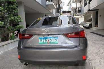 Grey Lexus Is 350 2014 at 17000 km for sale