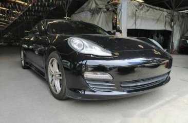 Selling Black Porsche Panamera 2011 Automatic Gasoline at 25356 km 