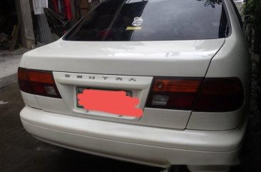 White Nissan Sentra 1998 Manual Gasoline for sale