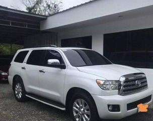 White Toyota Sequoia 2010 Automatic Gasoline for sale